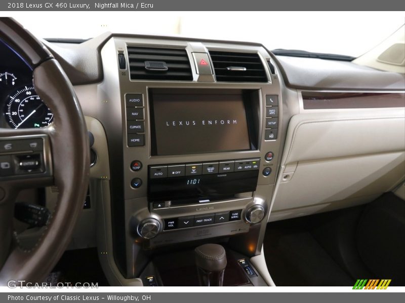 Controls of 2018 GX 460 Luxury