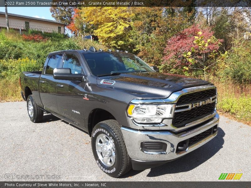 Granite Crystal Metallic / Black 2022 Ram 2500 Tradesman Crew Cab 4x4
