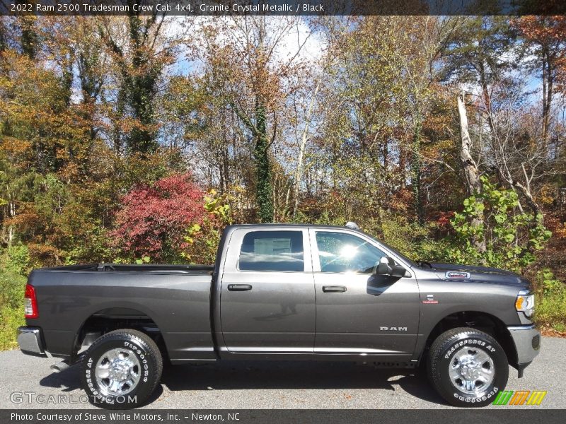 Granite Crystal Metallic / Black 2022 Ram 2500 Tradesman Crew Cab 4x4