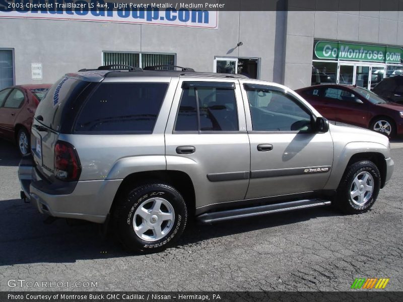 Light Pewter Metallic / Medium Pewter 2003 Chevrolet TrailBlazer LS 4x4