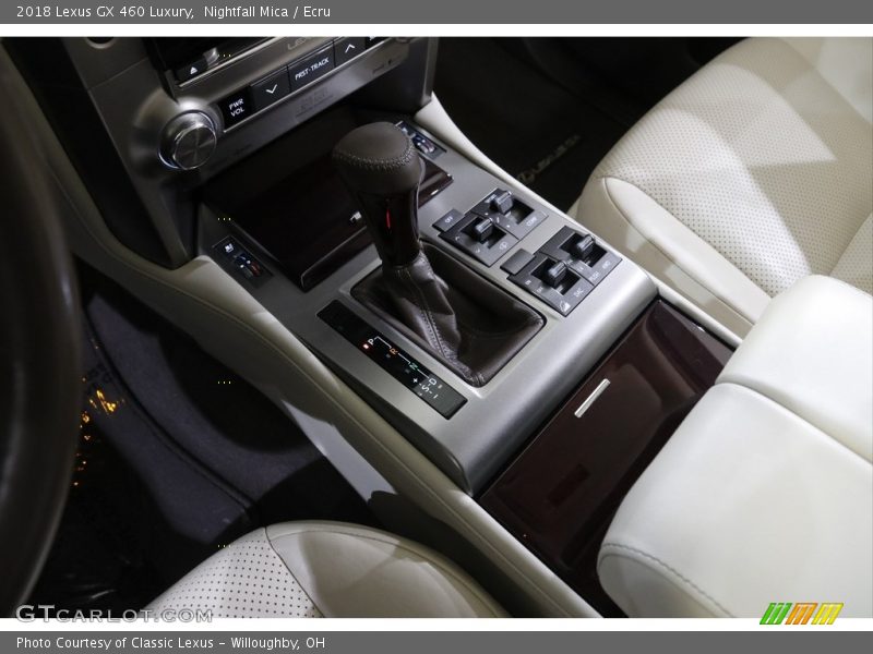  2018 GX 460 Luxury 6 Speed ECT-i Automatic Shifter