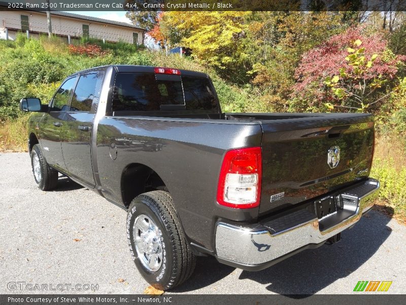 Granite Crystal Metallic / Black 2022 Ram 2500 Tradesman Crew Cab 4x4
