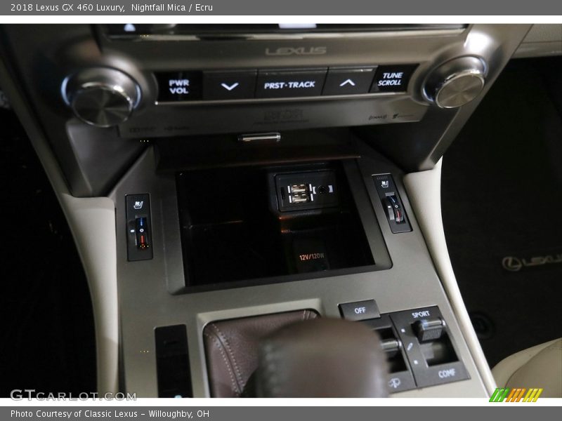 Controls of 2018 GX 460 Luxury