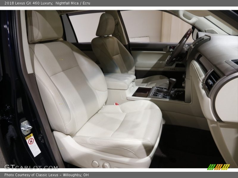Front Seat of 2018 GX 460 Luxury