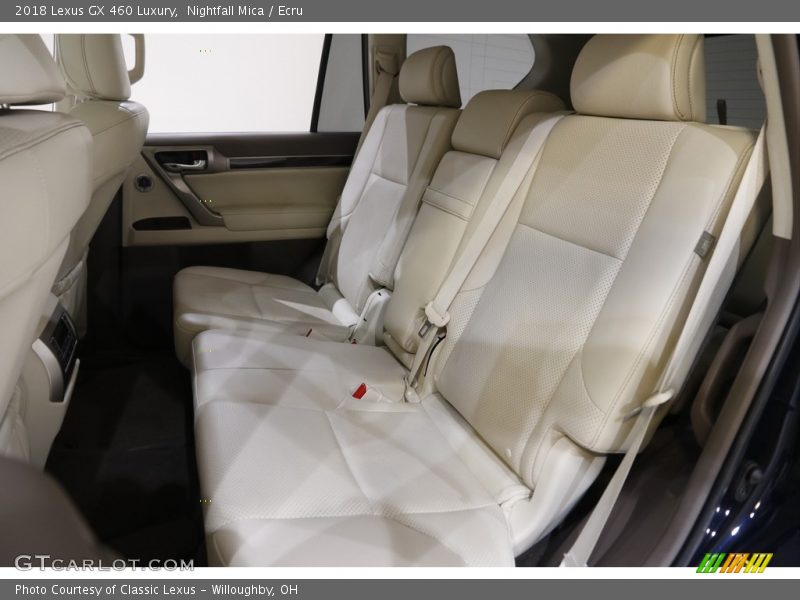 Rear Seat of 2018 GX 460 Luxury