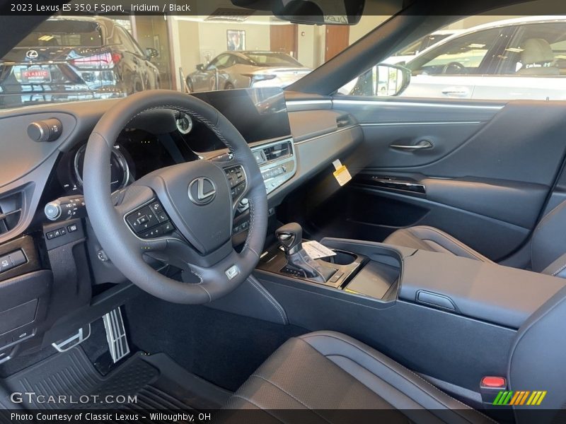  2023 ES 350 F Sport Black Interior