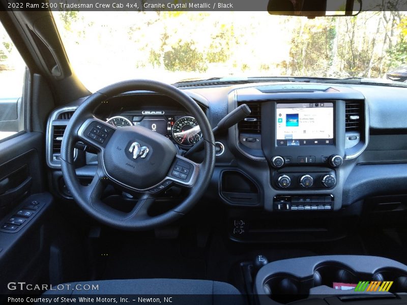 Granite Crystal Metallic / Black 2022 Ram 2500 Tradesman Crew Cab 4x4