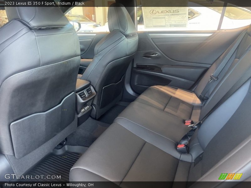 Rear Seat of 2023 ES 350 F Sport