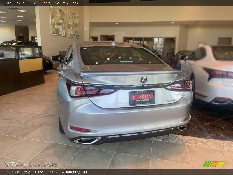 Iridium / Black 2023 Lexus ES 350 F Sport
