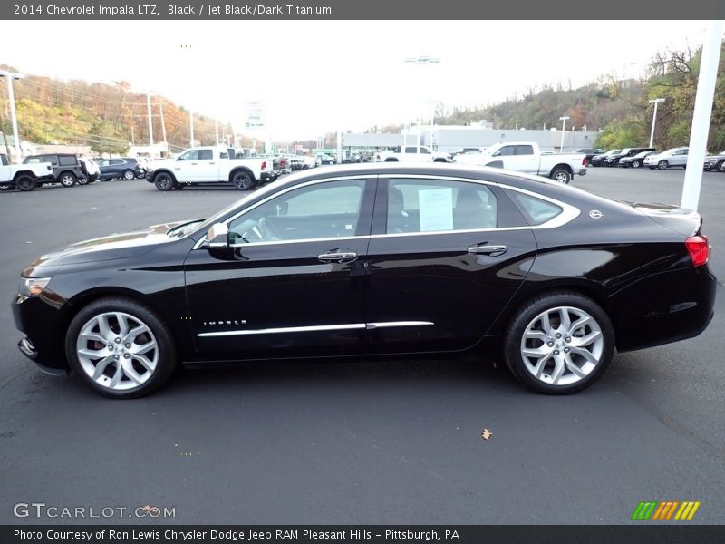 Black / Jet Black/Dark Titanium 2014 Chevrolet Impala LTZ