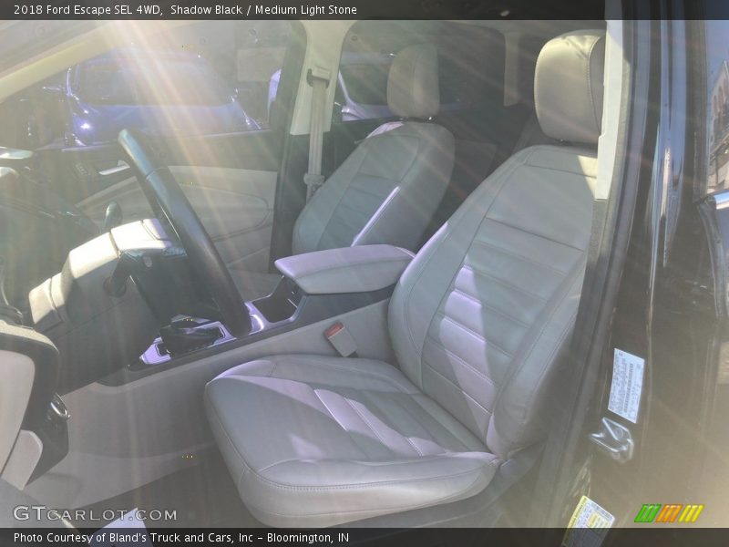 Shadow Black / Medium Light Stone 2018 Ford Escape SEL 4WD