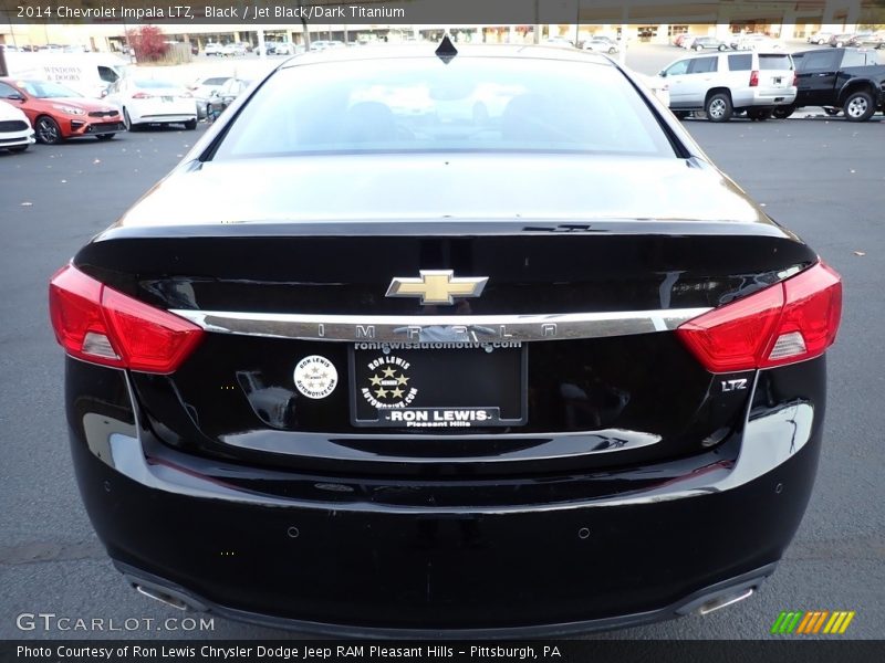 Black / Jet Black/Dark Titanium 2014 Chevrolet Impala LTZ