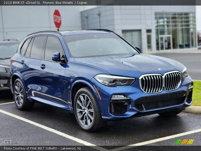 Phytonic Blue Metallic / Cognac 2019 BMW X5 xDrive50i