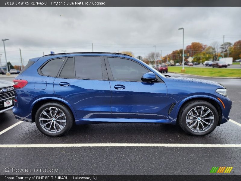 Phytonic Blue Metallic / Cognac 2019 BMW X5 xDrive50i