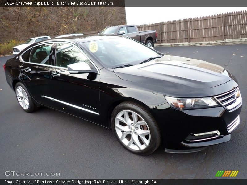 Black / Jet Black/Dark Titanium 2014 Chevrolet Impala LTZ