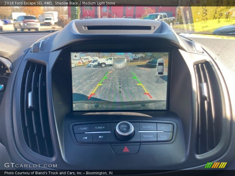 Shadow Black / Medium Light Stone 2018 Ford Escape SEL 4WD