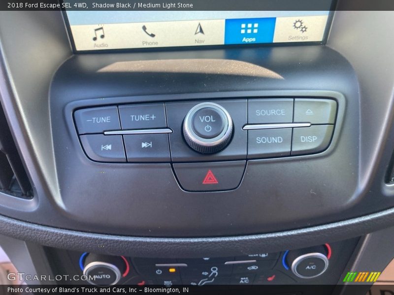 Shadow Black / Medium Light Stone 2018 Ford Escape SEL 4WD