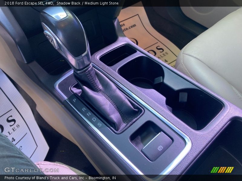 Shadow Black / Medium Light Stone 2018 Ford Escape SEL 4WD