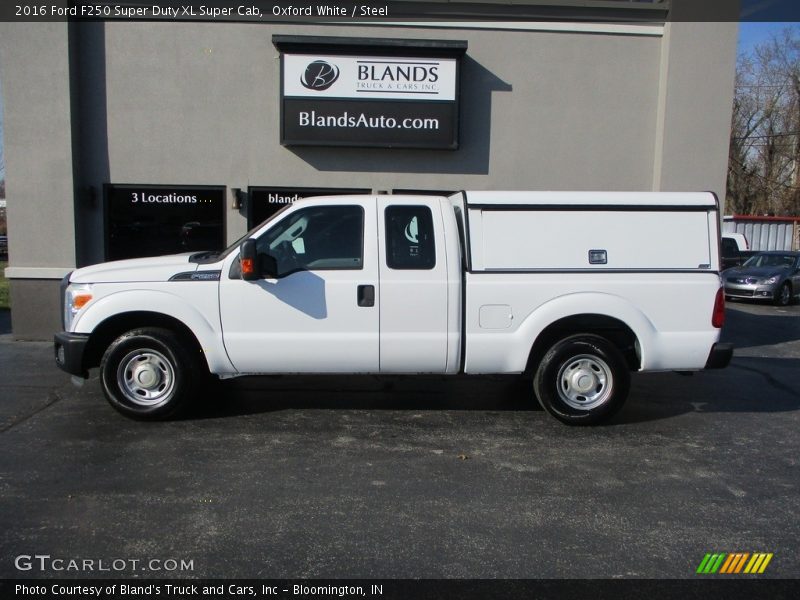 Oxford White / Steel 2016 Ford F250 Super Duty XL Super Cab
