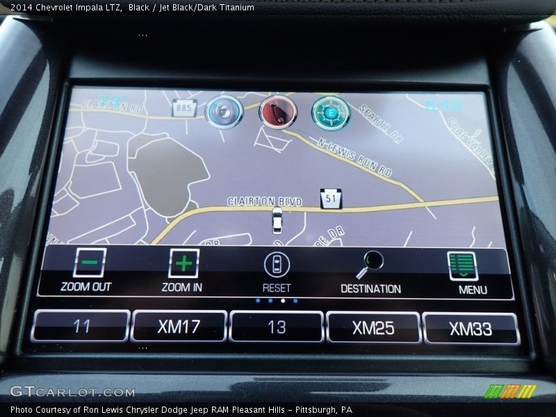 Black / Jet Black/Dark Titanium 2014 Chevrolet Impala LTZ