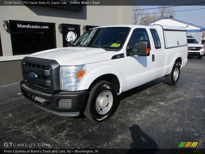 Oxford White / Steel 2016 Ford F250 Super Duty XL Super Cab