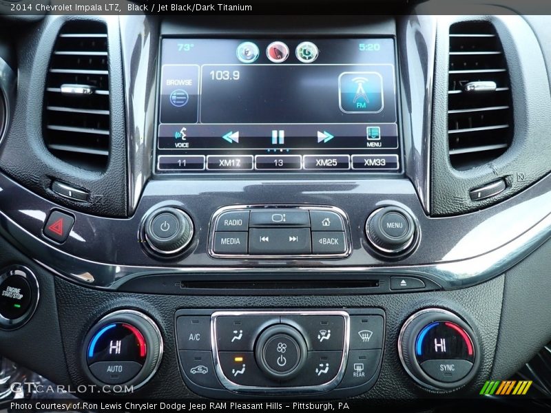 Black / Jet Black/Dark Titanium 2014 Chevrolet Impala LTZ