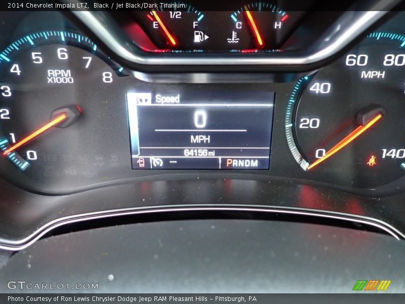 Black / Jet Black/Dark Titanium 2014 Chevrolet Impala LTZ