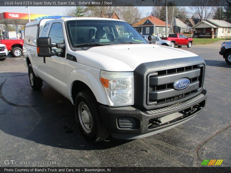 Oxford White / Steel 2016 Ford F250 Super Duty XL Super Cab