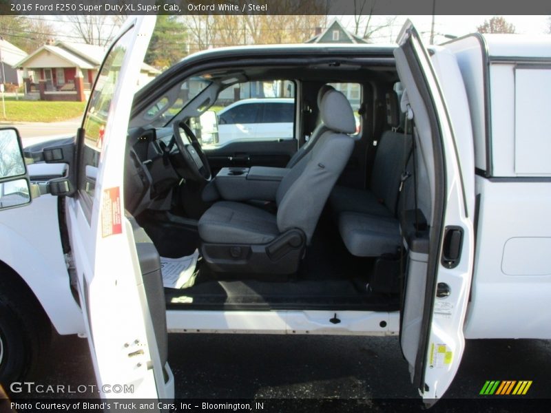 Oxford White / Steel 2016 Ford F250 Super Duty XL Super Cab