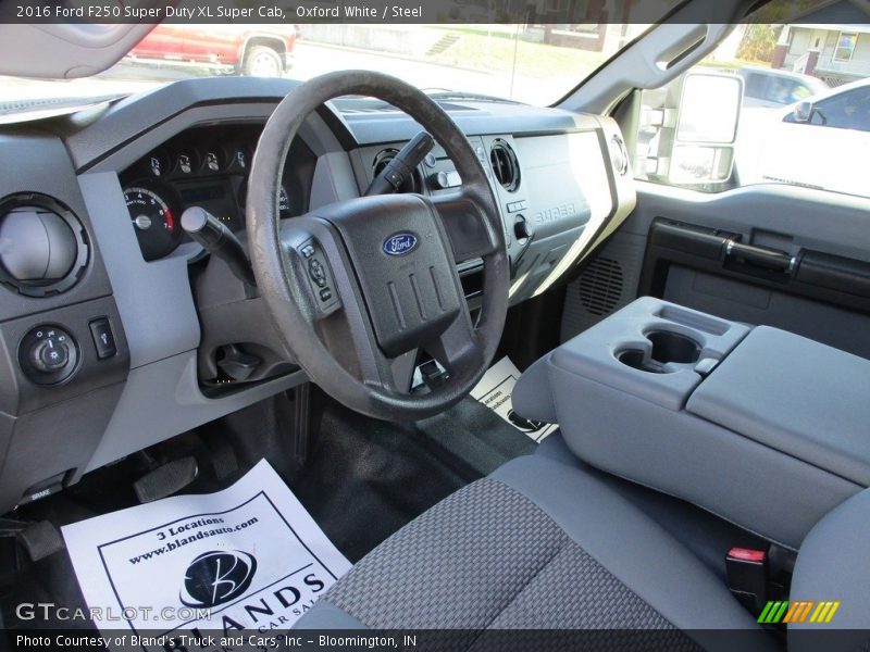 Oxford White / Steel 2016 Ford F250 Super Duty XL Super Cab