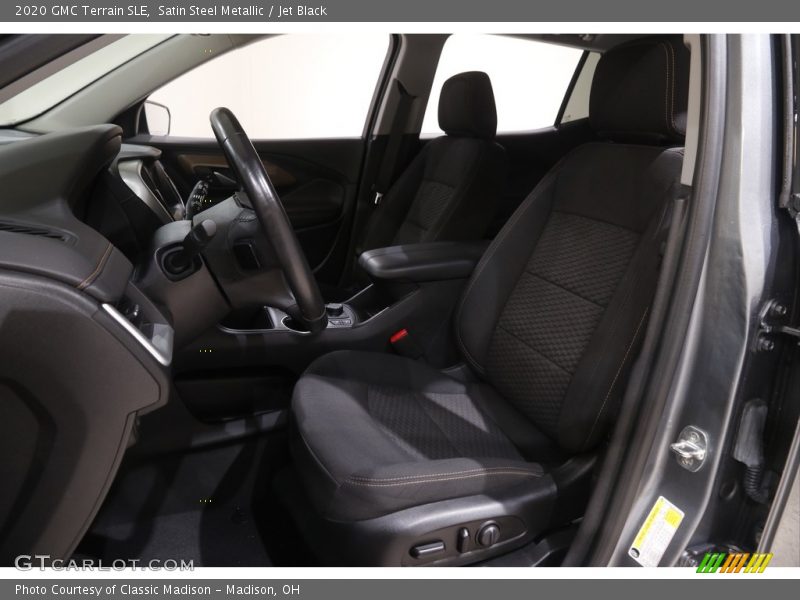 Satin Steel Metallic / Jet Black 2020 GMC Terrain SLE