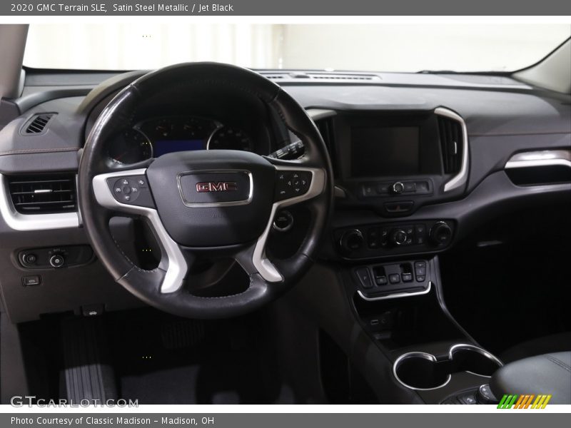 Satin Steel Metallic / Jet Black 2020 GMC Terrain SLE