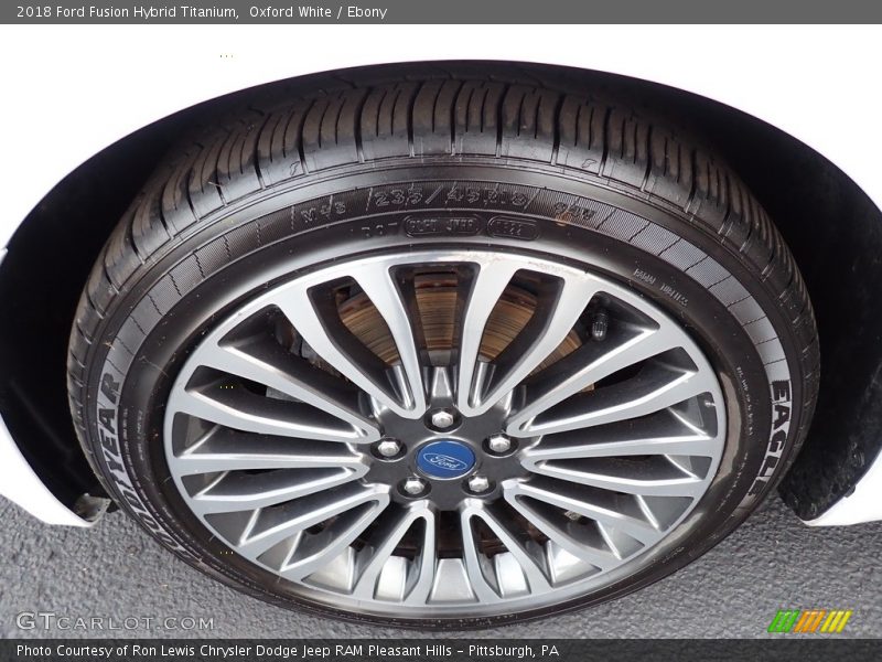  2018 Fusion Hybrid Titanium Wheel