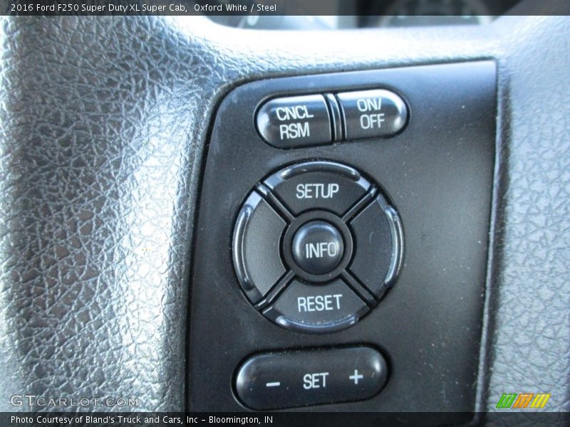 Oxford White / Steel 2016 Ford F250 Super Duty XL Super Cab