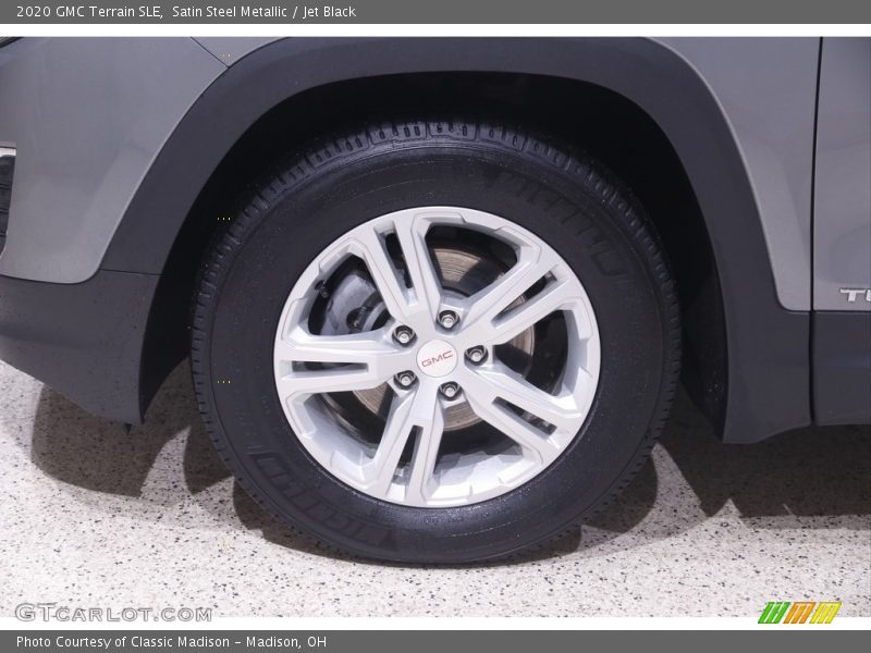 Satin Steel Metallic / Jet Black 2020 GMC Terrain SLE
