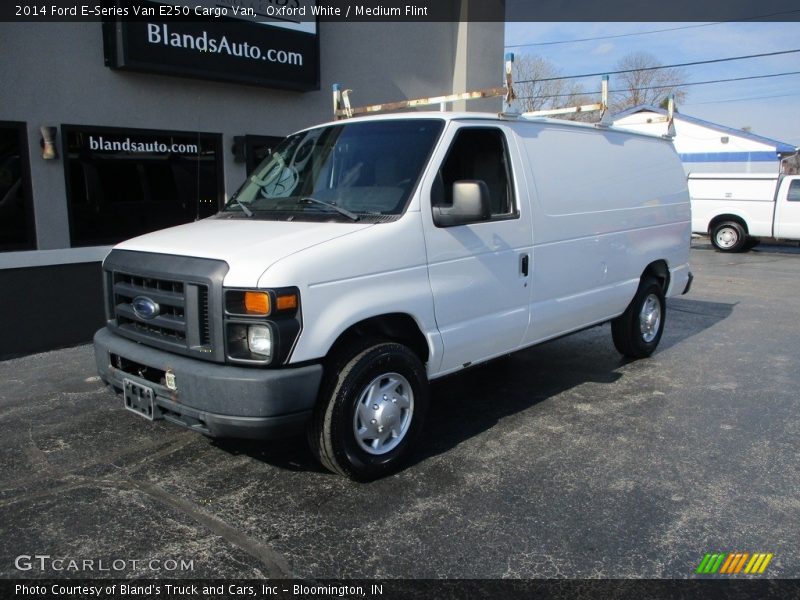 Oxford White / Medium Flint 2014 Ford E-Series Van E250 Cargo Van