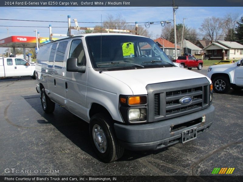 Oxford White / Medium Flint 2014 Ford E-Series Van E250 Cargo Van