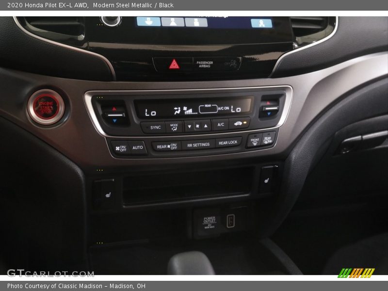 Modern Steel Metallic / Black 2020 Honda Pilot EX-L AWD