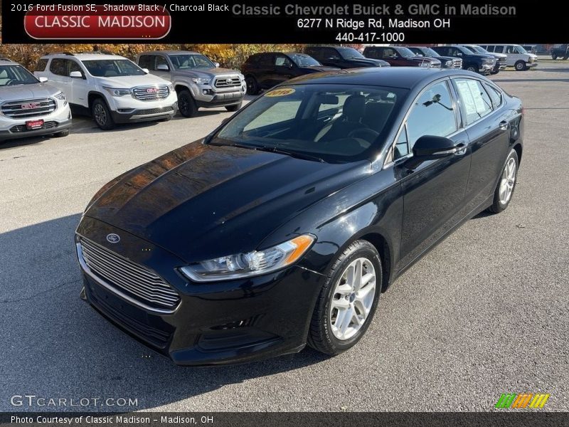 Shadow Black / Charcoal Black 2016 Ford Fusion SE
