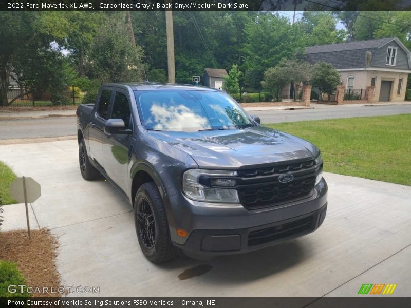 Carbonized Gray / Black Onyx/Medium Dark Slate 2022 Ford Maverick XL AWD