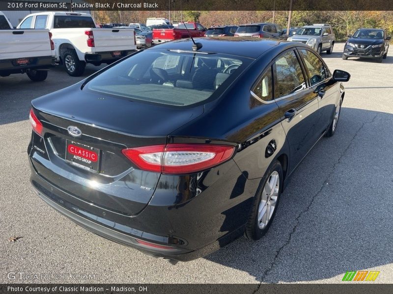 Shadow Black / Charcoal Black 2016 Ford Fusion SE