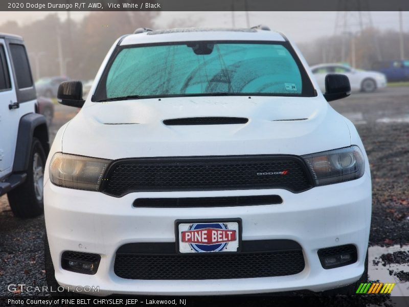 Vice White / Black 2020 Dodge Durango R/T AWD