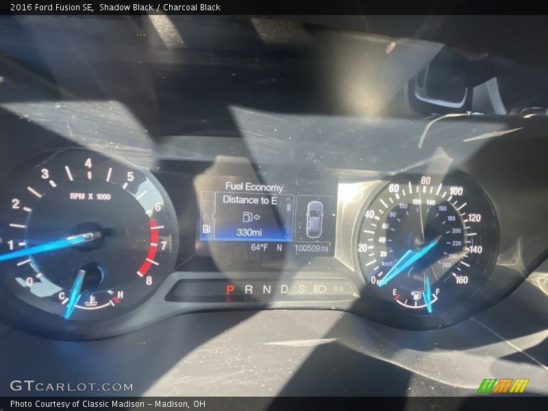 Shadow Black / Charcoal Black 2016 Ford Fusion SE