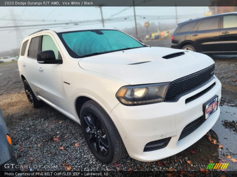 Vice White / Black 2020 Dodge Durango R/T AWD