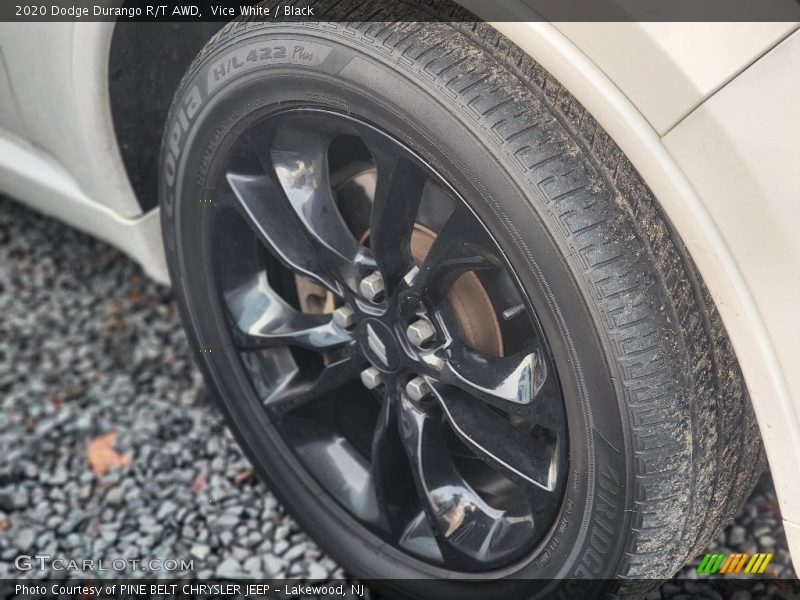 Vice White / Black 2020 Dodge Durango R/T AWD