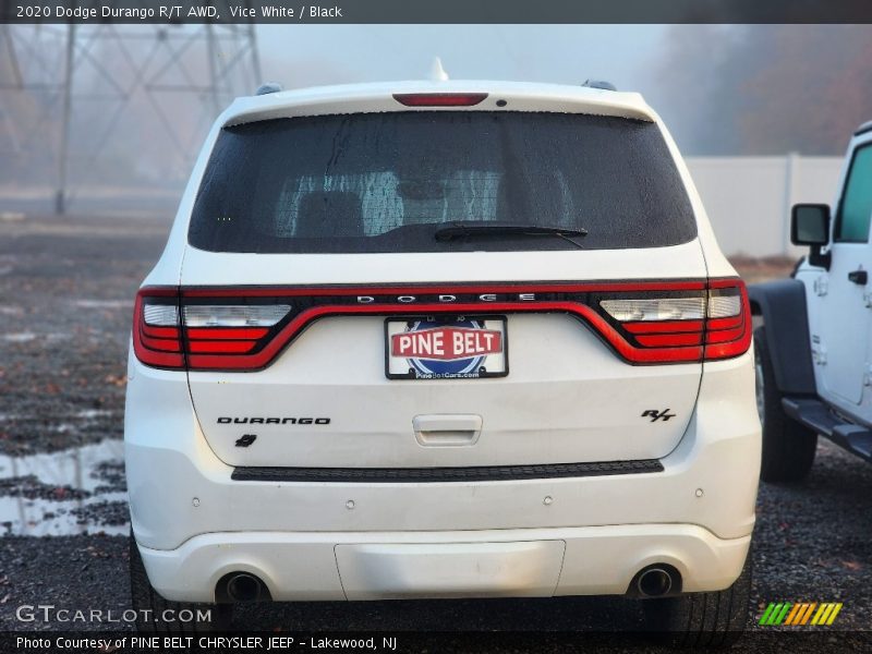 Vice White / Black 2020 Dodge Durango R/T AWD