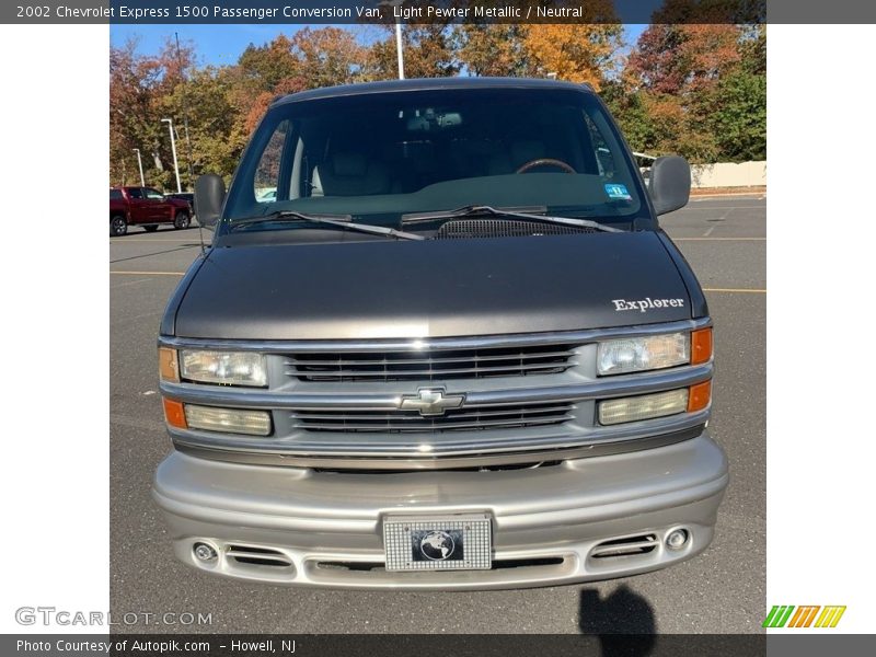 Light Pewter Metallic / Neutral 2002 Chevrolet Express 1500 Passenger Conversion Van