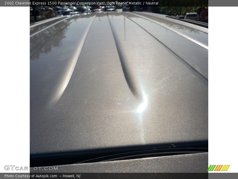 Light Pewter Metallic / Neutral 2002 Chevrolet Express 1500 Passenger Conversion Van