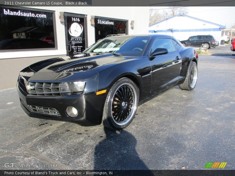 Black / Black 2011 Chevrolet Camaro LS Coupe