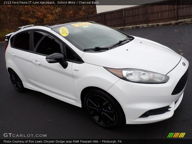 Front 3/4 View of 2019 Fiesta ST-Line Hatchback